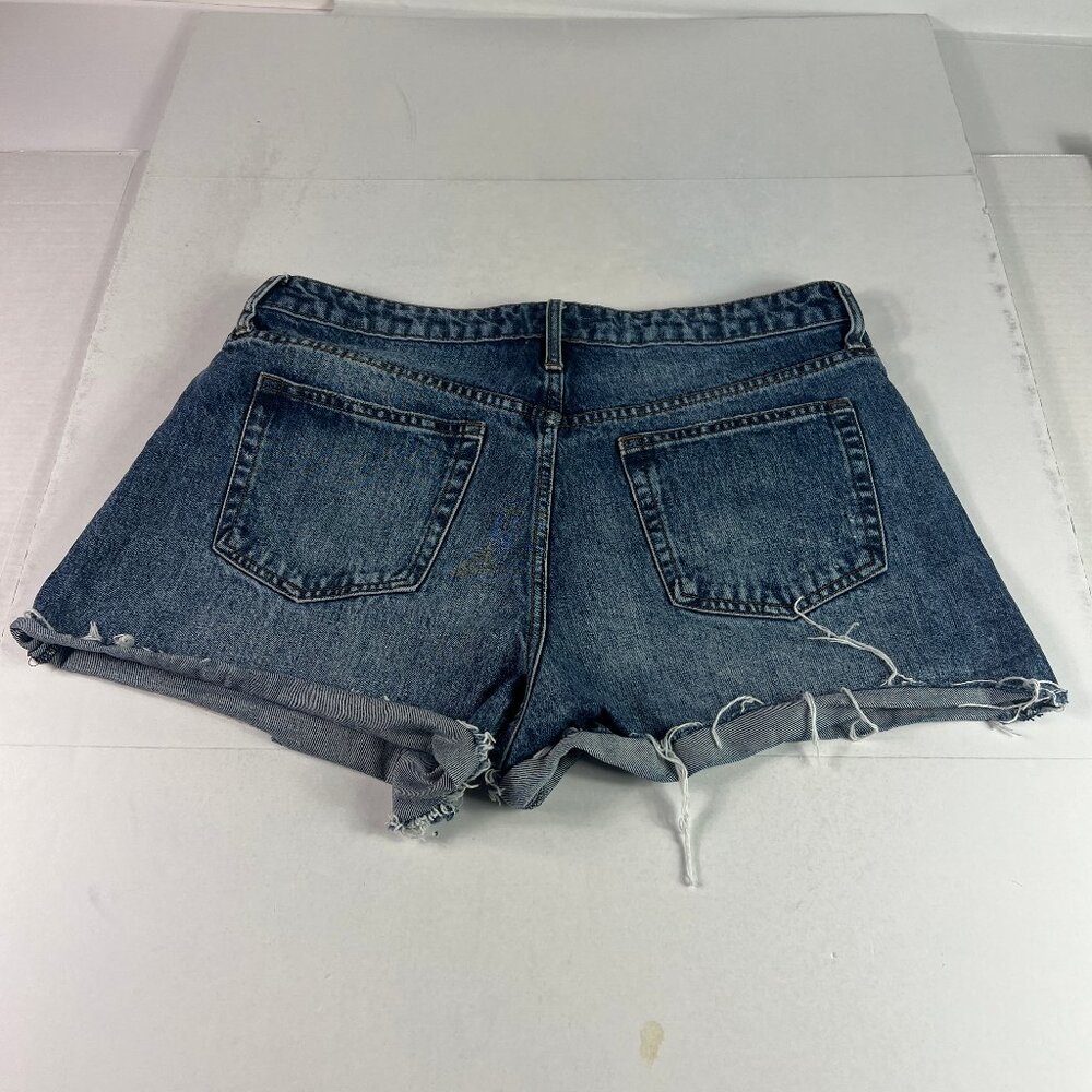 Kut From The Kloth Jean Short Women 36* Taylor High Rise Blue Denim Jorts Tag 14 - Picture 7 of 15